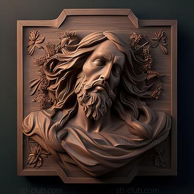 3D model st jesus (STL)